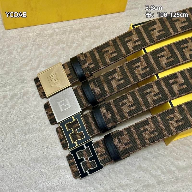 Fendi belt 38mmX100-125cm 8L37